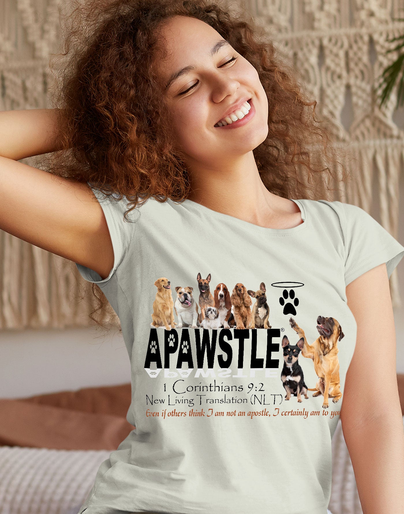 Christian Dog Lovers T‑Shirt – Funny & Faith‑Based | Perfect Christian Gift – Coates Christian Apparel® APAWSTLE®