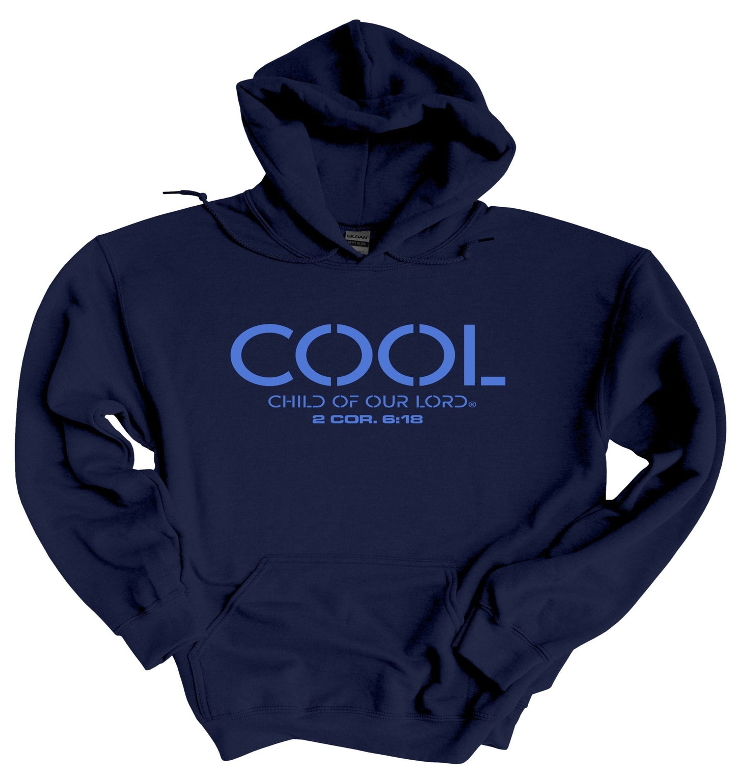 Coates Christian Apparel® C.O.O.L.® Child Of Our Lord® Unisex Hoodie Christian Clothing Faith Based Apparel Bible Verse